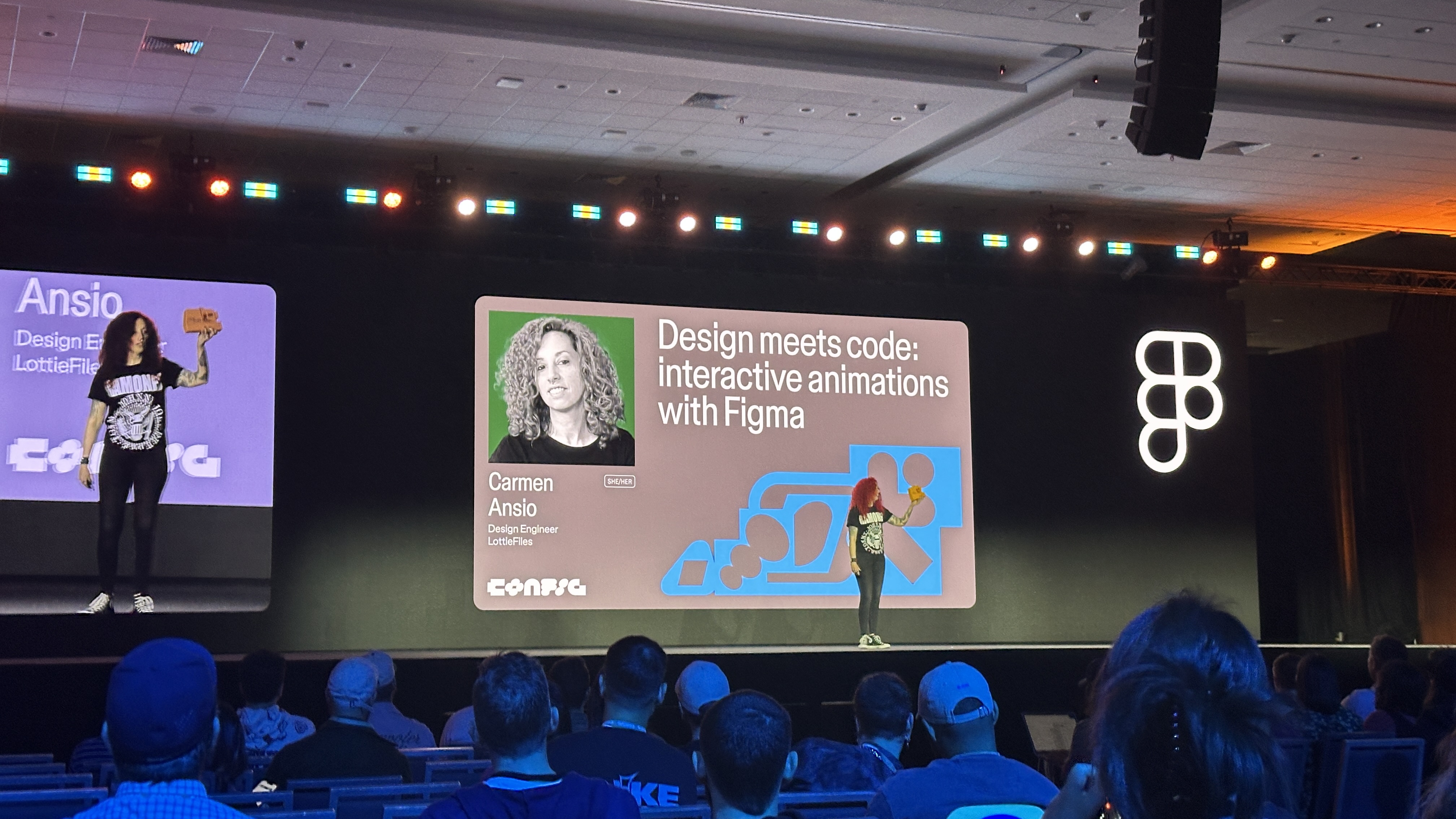 Carmen Ansio talk: Design meets code, interactive animations with Figma