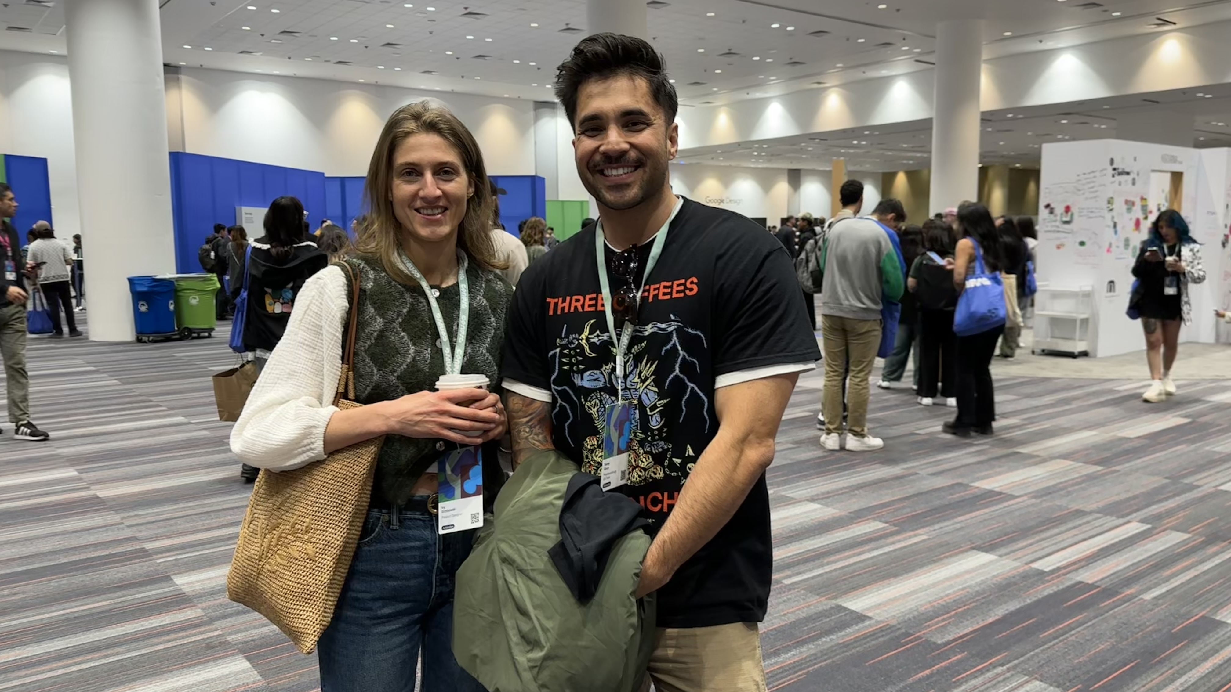 Ivy and Tommy Geoco at Config 2025, San Francisco